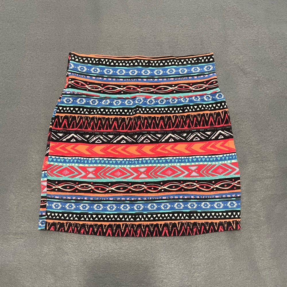 Charlotte Russe Aztec Skirt